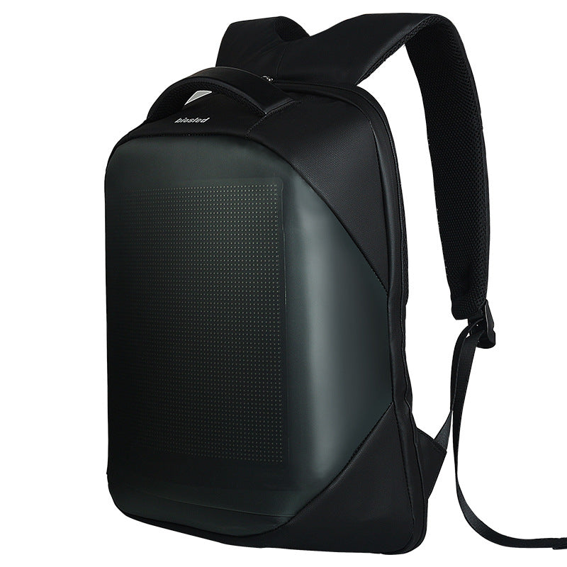T3 Smart Bluetooth LED Display Backpack DIY Fashion Waterproof DIY Laptop Daypack Bag Full Color Screen and Programmable T3 Smart Bluetooth LED Display Backpack DIY Fashion Waterproof DIY Laptop Daypack Bag Full Color Screen and Programmable